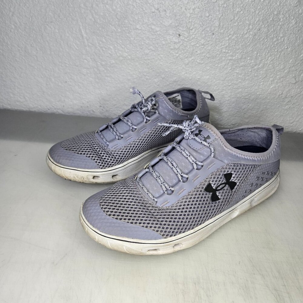 Under Armour Kilchis Water Shoes Womens 9.5 Mesh Sneakers Purple